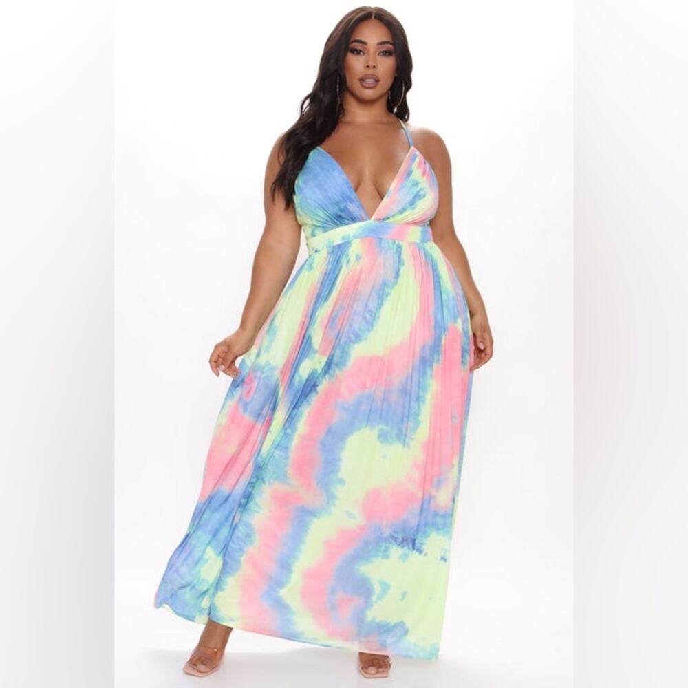 Fashion Nova After The Storm Maxi Dress 3X